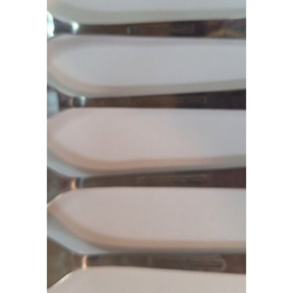 OXH69 Oxford Hall Fleur De Lis Japan Salad Fork Lot 4 Flatware - Picture 7 of 11